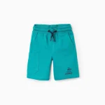 Bermuda Deportiva de Niño Zippy - Verde Turquesa