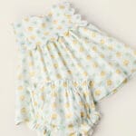 Vestido Bebé Estampado con Braguita Zippy