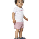 Conjunto de Niño Spagnolo - Camiseta y Bermuda Rayada