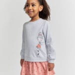 Vestido niña gris – Ref. 353014