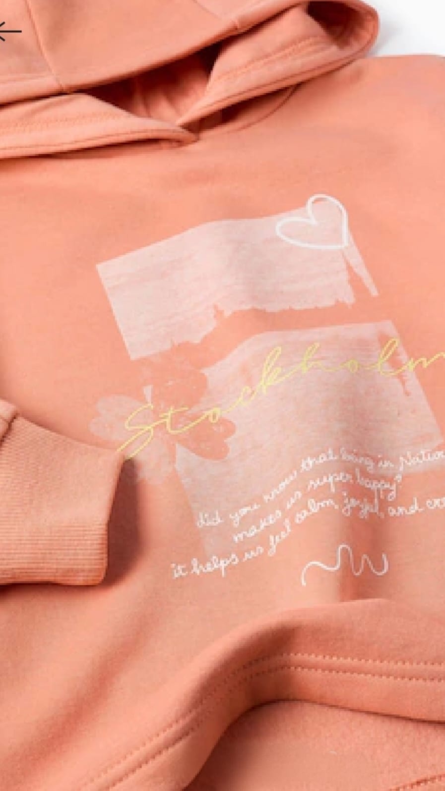 sudadera naranja