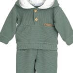 Conjunto niño verde con capucha  Céfiro Calamaro - Ref 11189