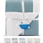 Manta bebé waffle extrasuave Interbaby 80x110