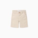 Bermuda chino niño beige básica ZKBAP0402_26030