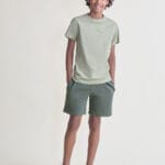 Conjunto niño Street Monkey camiseta verde y bermuda  265044