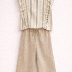 Conjunto niña rayas verde Baby-Fer Ref. 26716