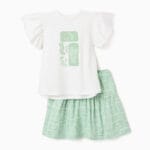 Conjunto niña falda verde Zippy ZKGAP0602_26008