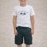 Conjunto niño Spagnolo bermuda bolsillos verde Ref 608S