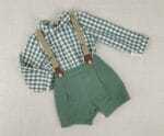 Conjunto Bebé Niño Baby-Ferr Vichy 3 a 36 meses – 26359 - Imagen 2