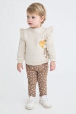 Conjunto Bebé Niña Street Monkey corazón 1 a 24m – 361021