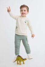 Conjunto bebé niño dinosaurios Street Monkey – Ref. 362021