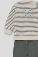 Conjunto Niño Street Monkey Rayas Verde 12m a 6años  364010 - Imagen 5