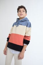 Sudadera niño Street Monkey bloques 4 a 16 años – Ref. 365013