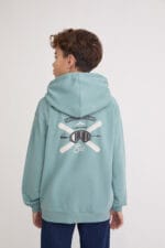 Sudadera niño Street Monkey Ski verde agua 4-16 años – 365042