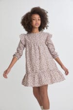 Vestido niña Street Monkey flores 4-10 años – 366007