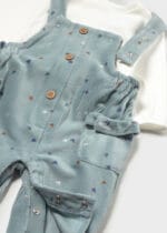 Conjunto peto bebé Mayoral verde Ref. 2673 1-18 meses - Imagen 2