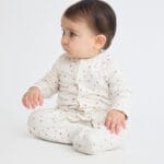 Pijama Street Monkey estrellas rosa 1-24 meses Ref. 361009