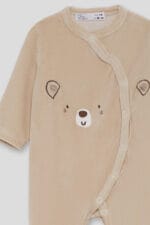 Pijama bebé Street Monkey terciopelo osito 1-24m  Ref. 362017 - Imagen 2