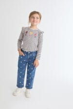 Vaquero niña Street Monkey flores 24m-6 años Ref. 363047