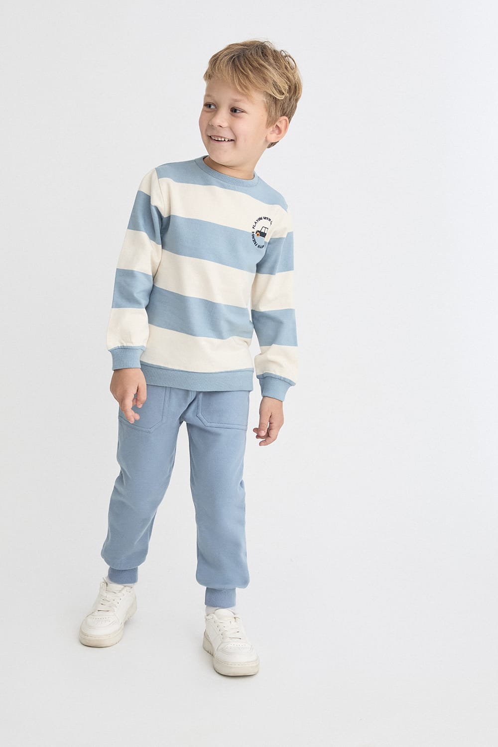 364004_4 Conjunto niño Street Monkey azul 12 meses-6 años Ref. 364004 - Imagen 1