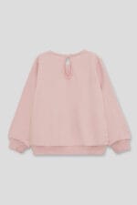 Sudadera niña rosa maxi lazo Street Monkey 4-16 años 366050 - Imagen 4