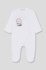 Pijama bebé blanco con conejito Street Monkey – Ref. 361019 - Imagen 2