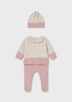 Conjunto bebé niña Mayoral 3 piezas de punto Ref. 2513 - Imagen 3