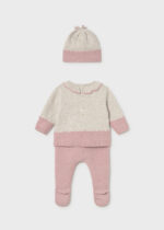 Conjunto bebé niña Mayoral 3 piezas de punto Ref. 2513 - Imagen 5