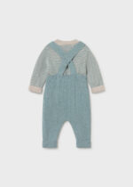 Conjunto bebé niño Mayoral peto verde agua Ref. 2603 - Imagen 3
