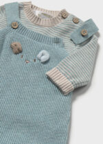 Conjunto bebé niño Mayoral peto verde agua Ref. 2603 - Imagen 2