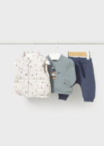 Conjunto bebé niño Mayoral 3 piezas Ref. 2683 - Imagen 2