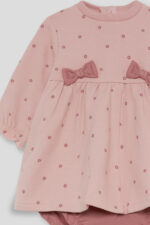 Jesusito bebé Street Monkey rosa con flores y lazos – Ref. 361034 - Imagen 3