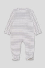 Pijama Street Monkey de rayas gris y blanco – Ref. 362018 - Imagen 2