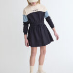 Vestido niña Street Monkey tricolor – Ref. 366063