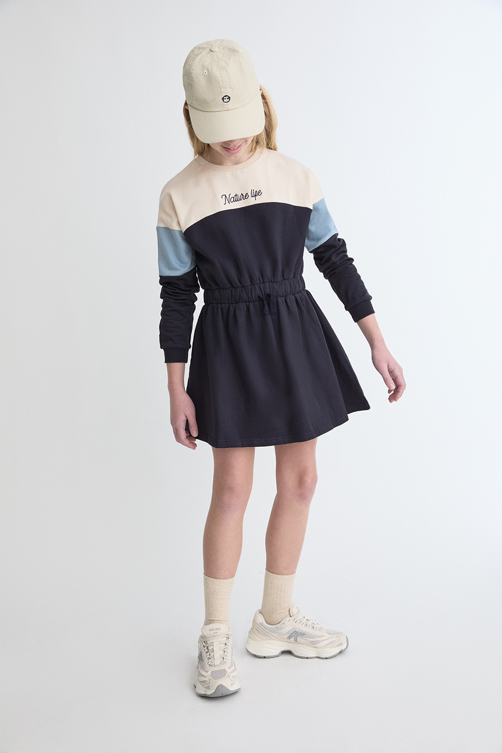 366063_5 Vestido niña Street Monkey tricolor – Ref. 366063 - Imagen 1