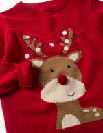 Jersey Navidad niño Zippy rojo con reno – Ref. 0202_26085 - Imagen 2