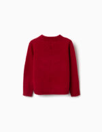 Jersey Navidad niña Zippy rojo con reno – Ref. 0202_26065 - Imagen 4