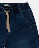 Pantalón vaquero jogger niño Spagnolo azul con cintura elástica - Imagen 5